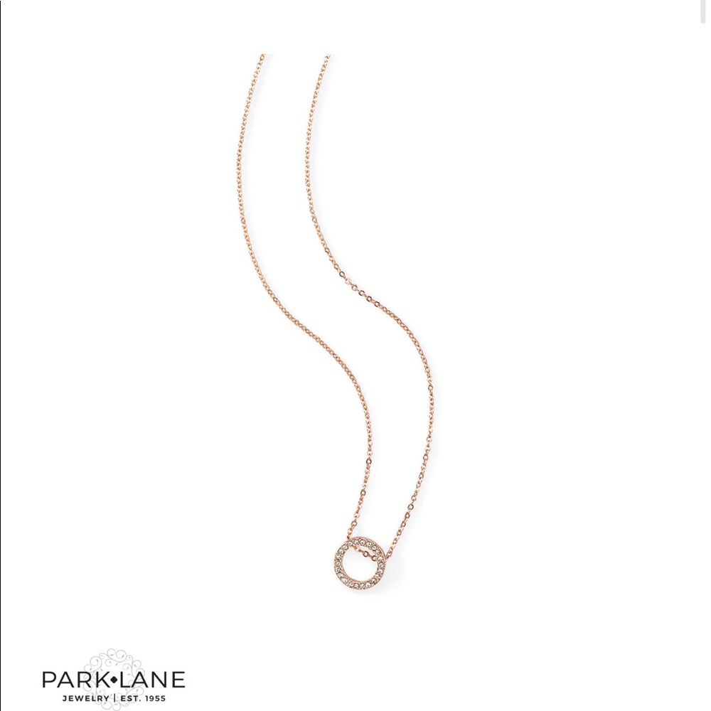Rose gold dainty necklace